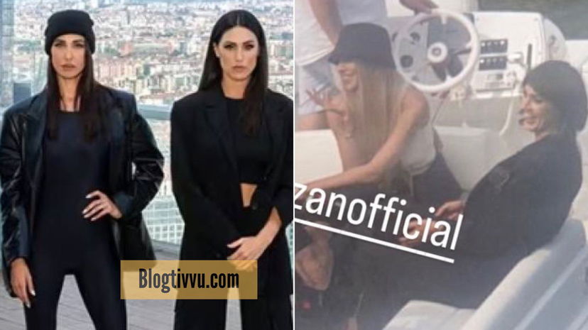 Belen e Cecilia Rodriguez si nascondono con delle parrucche: ecco per quale motivo, le foto preview