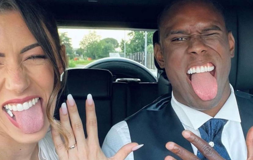 Enock e Giorgia Migliorati si sono sposati: foto e video del matrimonio, chi c’era dal Grande Fratello Vip preview