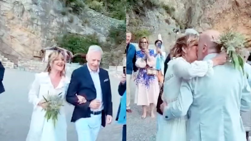 Matrimonio Patrizia Groppelli e Alessandro Sallusti: video degli sposi, la romantica cerimonia preview