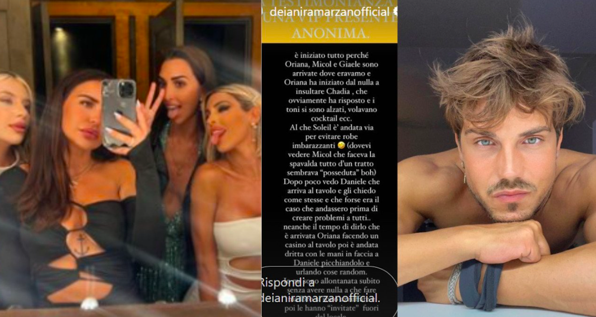 Rissa tra Oriana e Daniele?