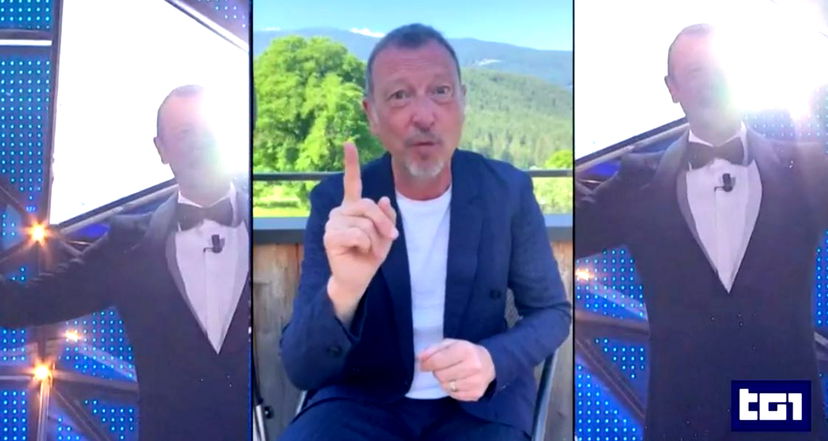 Sanremo 2024, Amadeus anticipa le novità: co-conduttori, serate, cover e giuria – VIDEO preview