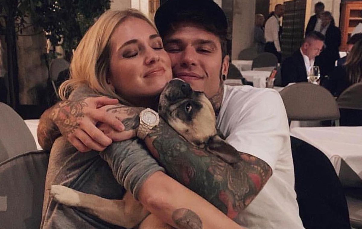 Chiara Ferragni, cane morto e Fedez