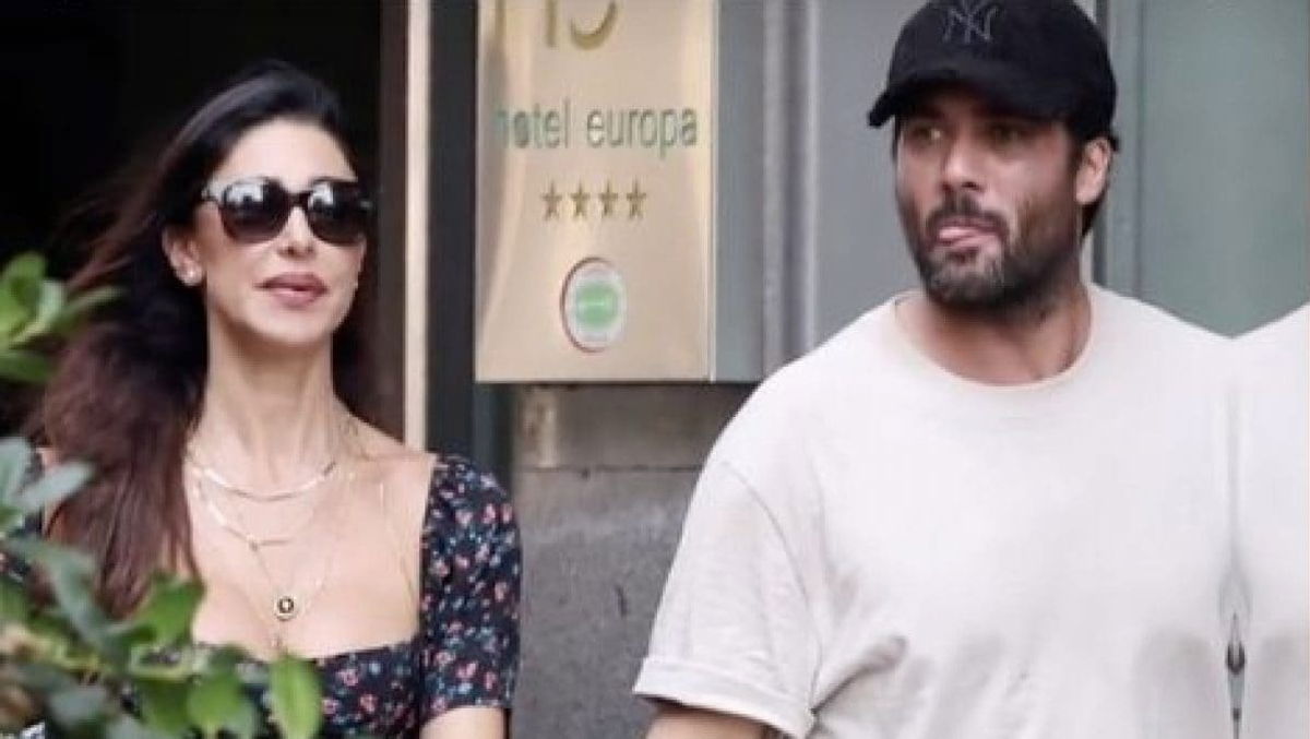 Belen Rodriguez e Elio Lorenzoni