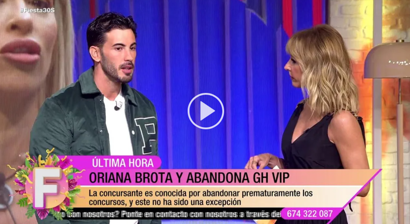 L’ex fidanzato di Oriana Marzoli critica il suo comportamento al Grande Hermano Vip: “Non mi sorprende!” preview