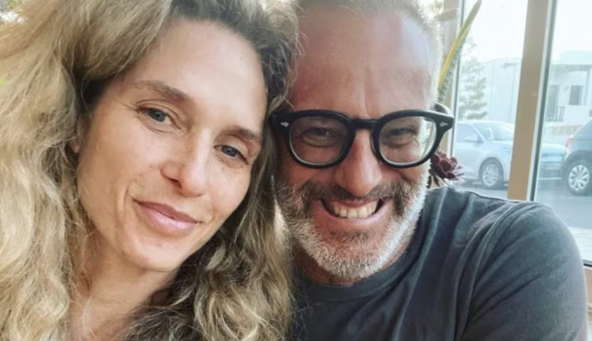 Alessandro Carbone e Veronica, marito e figlia di Jill Cooper: