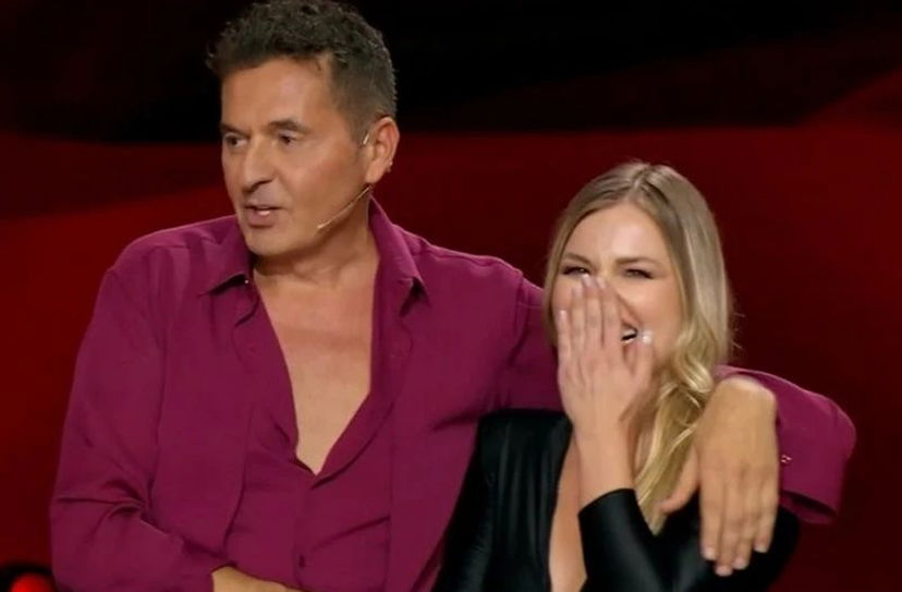 Teo Mammucari a Ballando con le Stelle, Belen Rodriguez commenta la sua prima esibizione preview