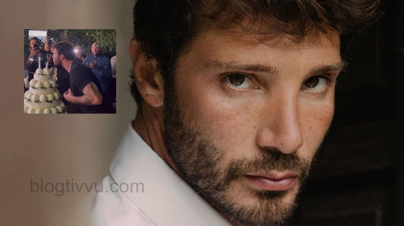 Stefano De Martino, compleanno con la nuova fidanzata Martina e torta che fa discutere: cosa c’era scritto – VIDEO preview