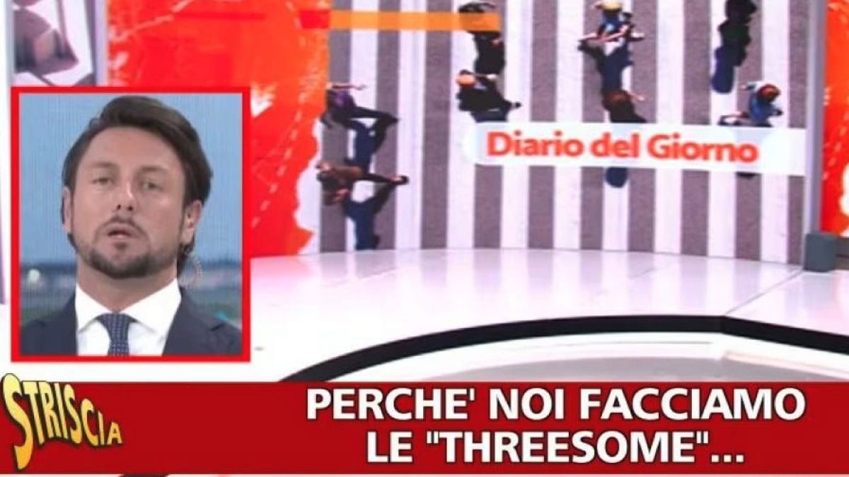 Giambruno, servizio Striscia la notizia