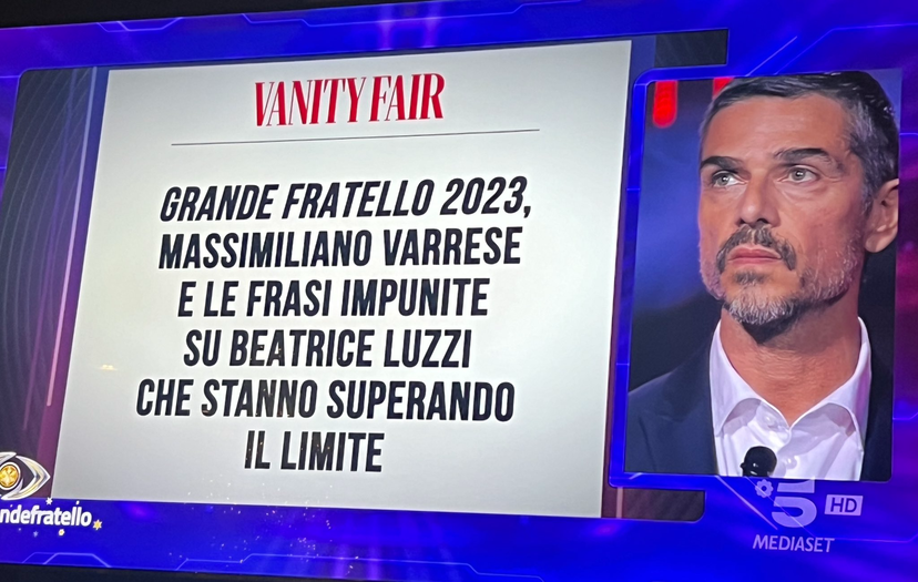 Varrese: “quelle scuse non reggono”, ex vippone sbotta dopo la diretta del Grande Fratello preview