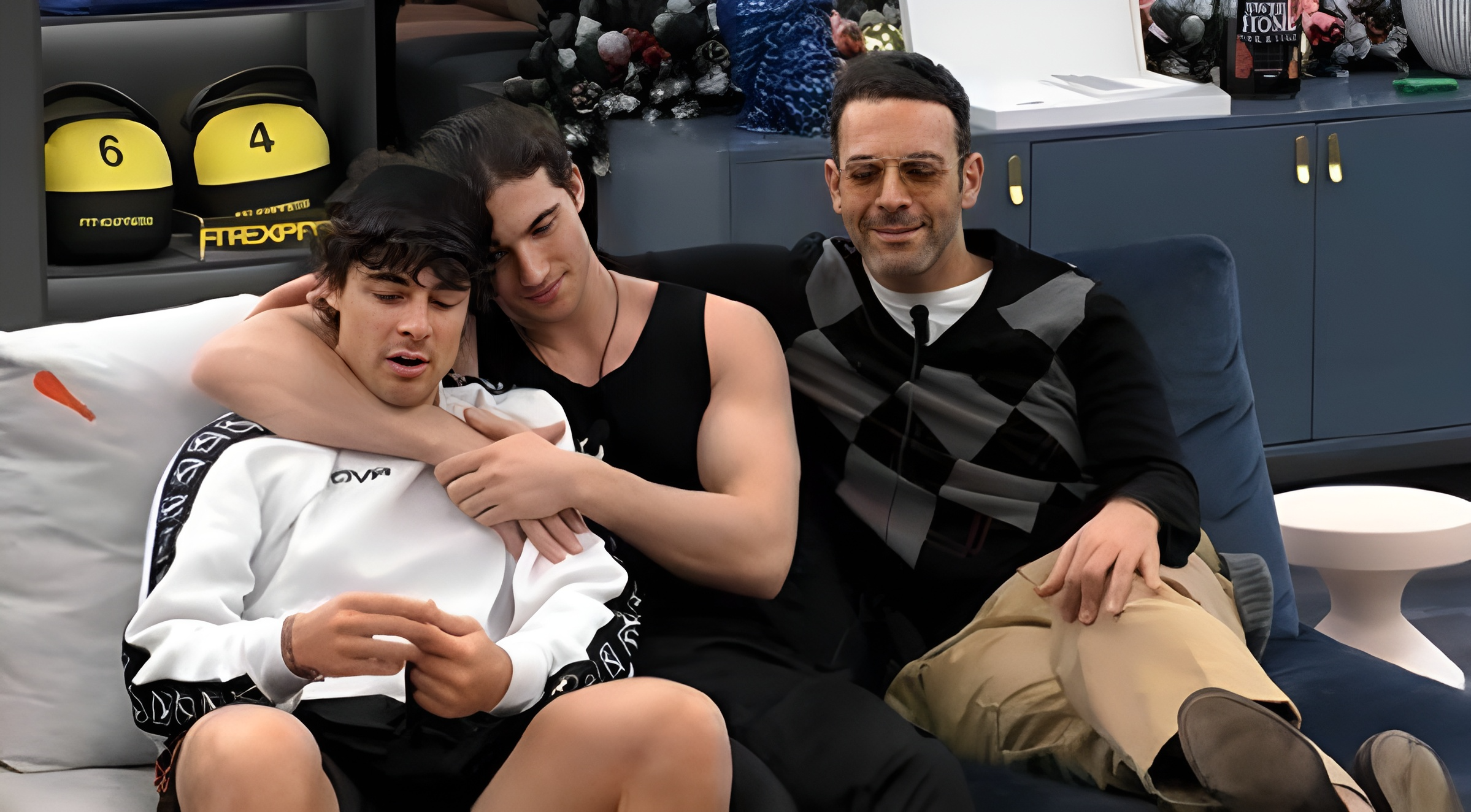 Vittorio, Federico e Stefano
