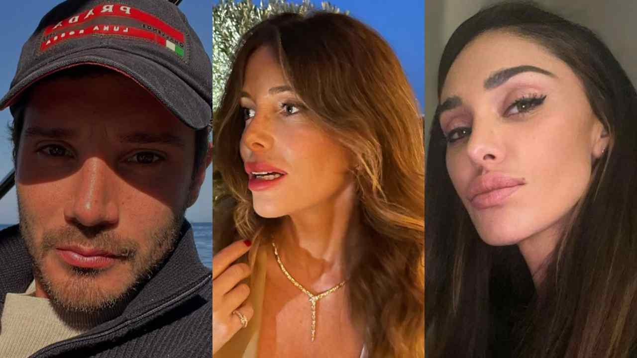 Stefano De Martino, Belen Rodriguez e Alessia Marcuzzi