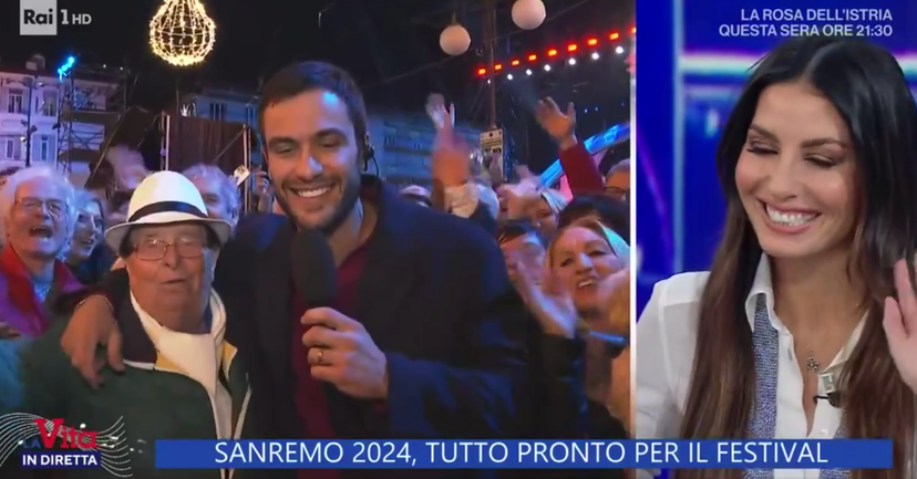 Pierpaolo Pretelli ed Elisabetta Gregoraci, “faccia a faccia”: imbarazzo a Sanremo, citata Giulia Salemi – VIDEO preview