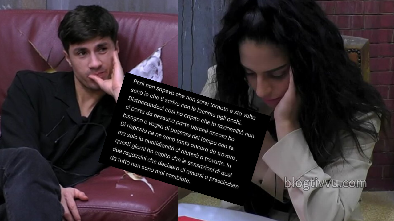 La dedica di Mirko a Perla dopo l’uscita dal Grande Fratello