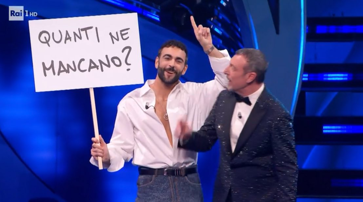 Top 5 canzoni di Sanremo 2024