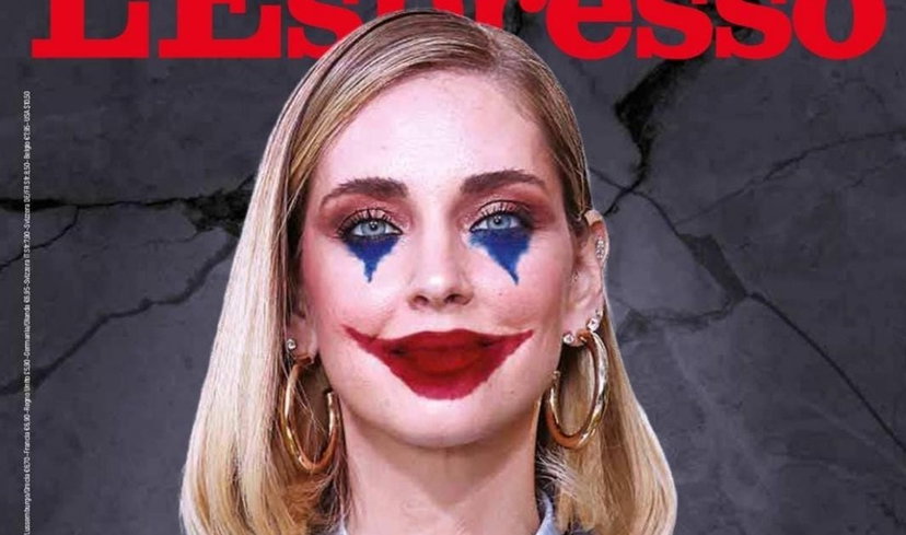 Chiara Ferragni come Joker: la copertina de L’Espresso divide, il commento di Selvaggia Lucarelli preview