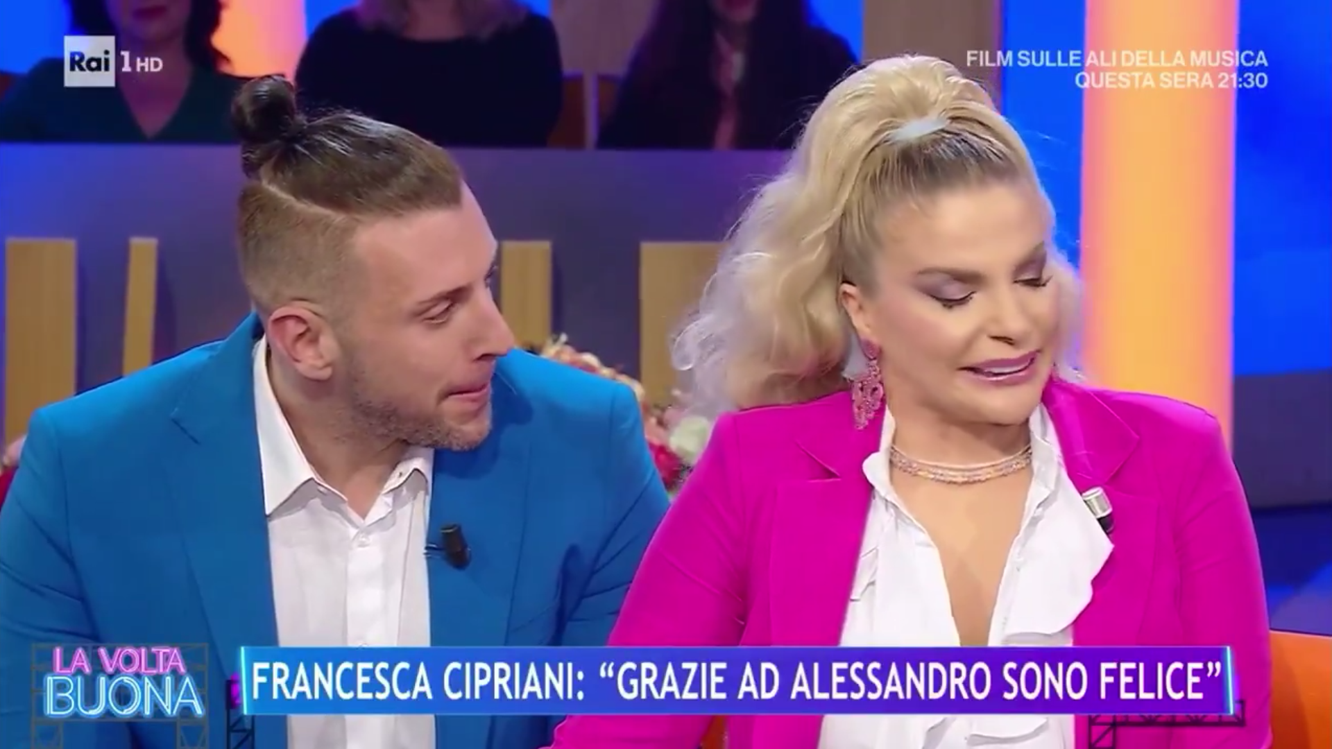 Francesca Cipriani piange in tv, Caterina Balivo sconvolta: “Ma stai facendo finta?”