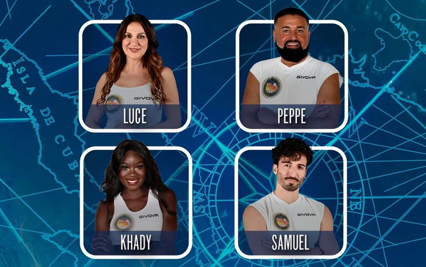 Sondaggi Isola dei Famosi: Khady, Samuel, Peppe e Luce, ecco chi rischia preview