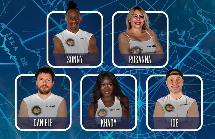 Sondaggi Isola dei Famosi 29 aprile: Sonny, Khady, Rosanna, Joe e Daniele, ecco chi rischia preview
