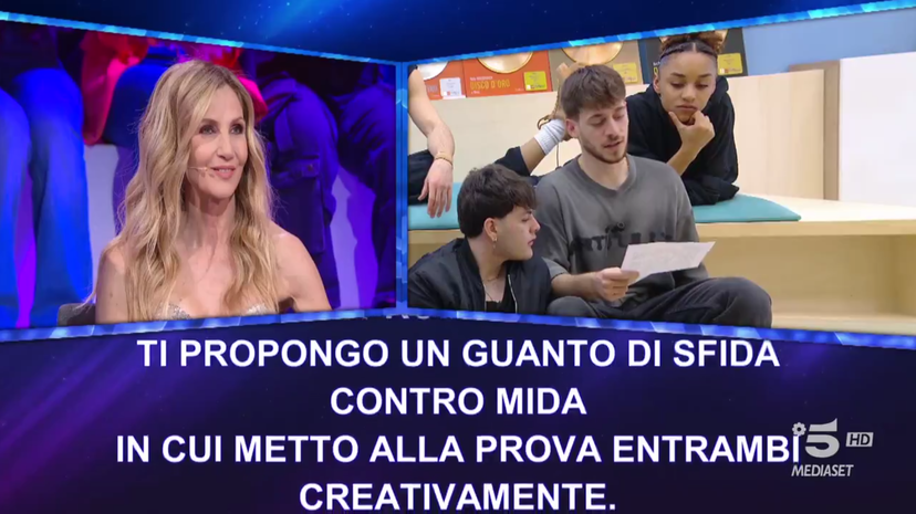 Scontro tra Holden e Mida prima del Serale di Amici 23 per il guanto di sfida: cosa è successo preview