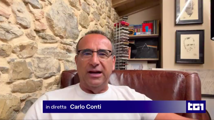 Carlo Conti svela al Tg1 perché ha accettato di tornare al Festival di Sanremo 2025 preview