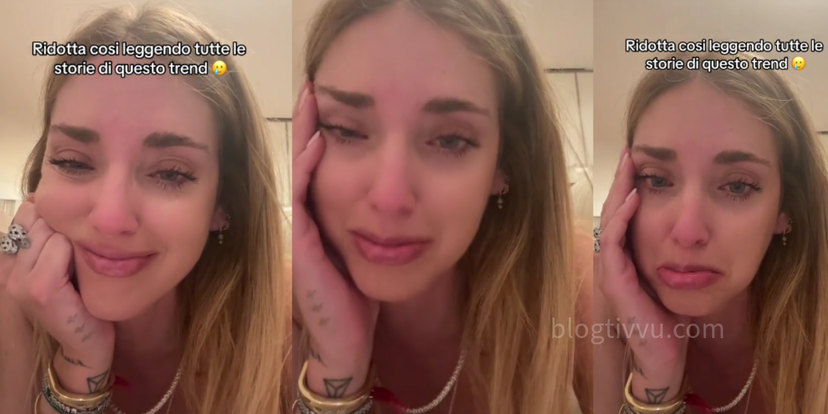 Chiara Ferragni piange su TikTok: ecco per quale motivo – VIDEO preview