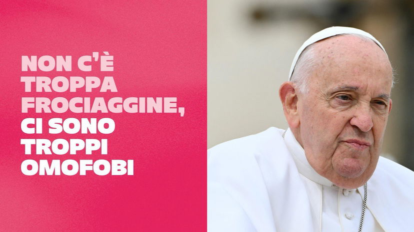 “Troppa frociaggine”: Papa Francesco contro i gay nei seminari, il commento di Alessandro Zan e Chaty La Torre preview