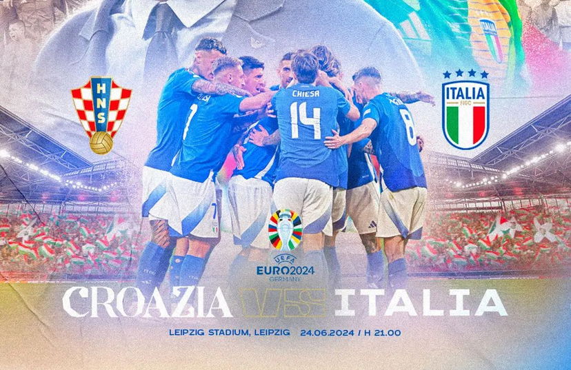 Croazia-Italia oggi 24 giugno in tv e streaming: dove vedere la partita degli Europei 2024 preview