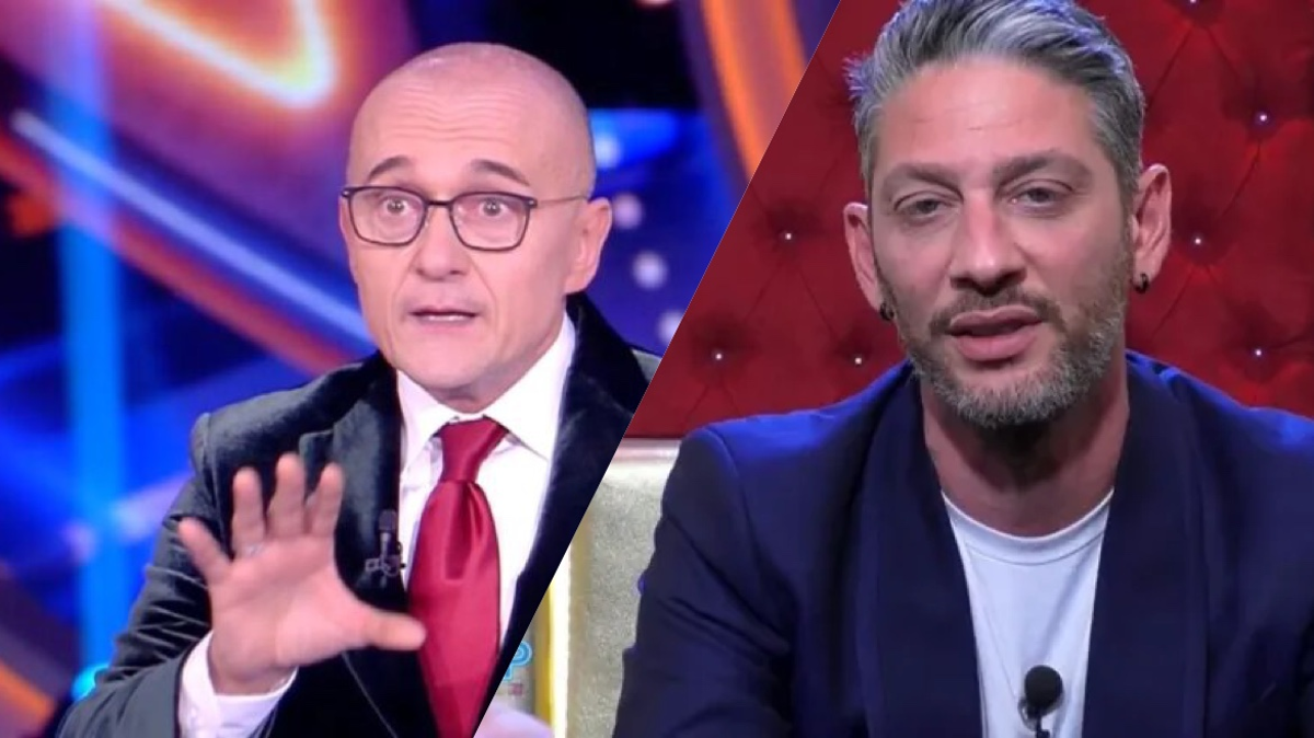 Edoardo Tavassi deluso da Alfonso Signorini dopo il Grande Fratello