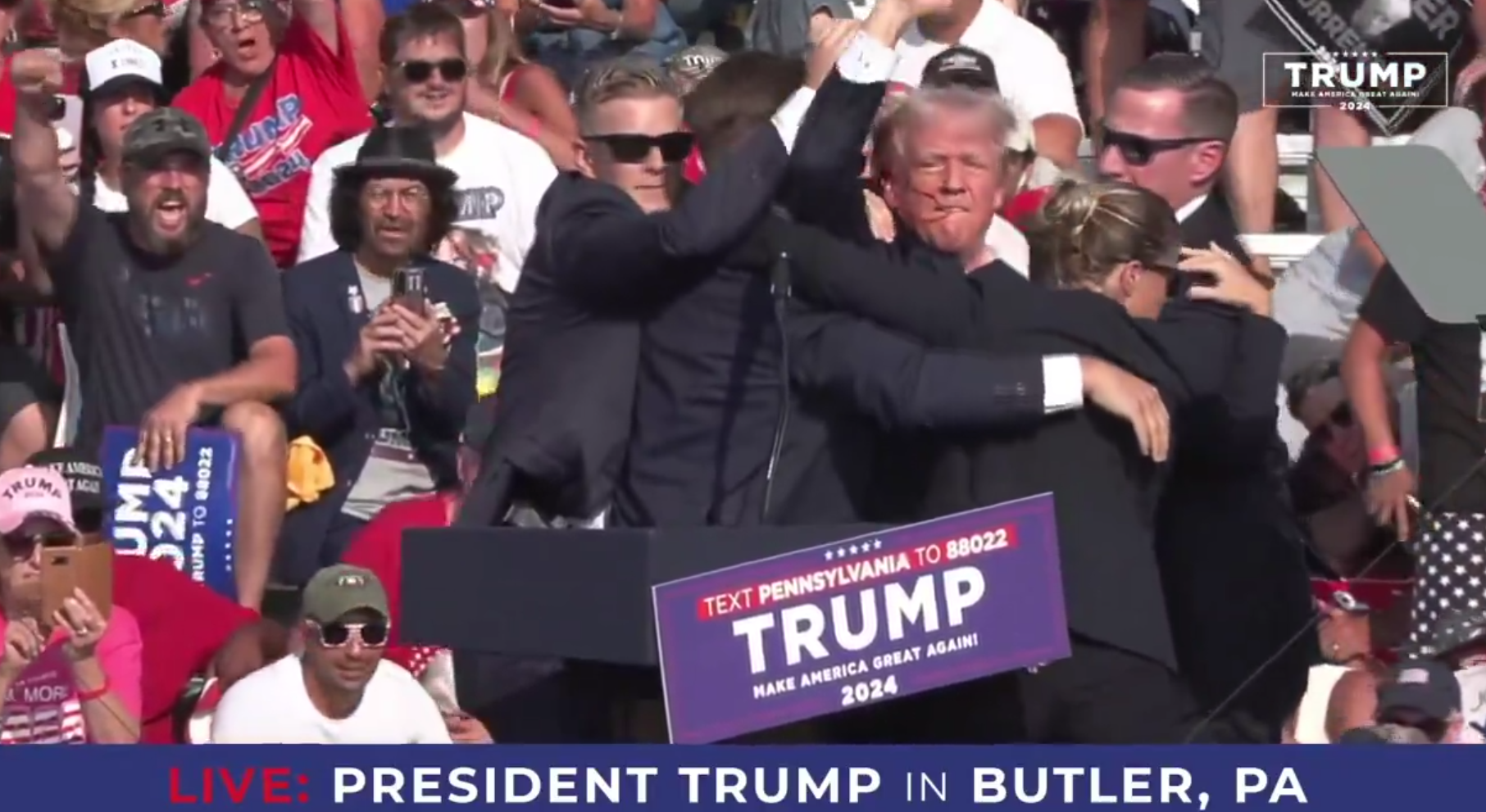 Attentato Trump