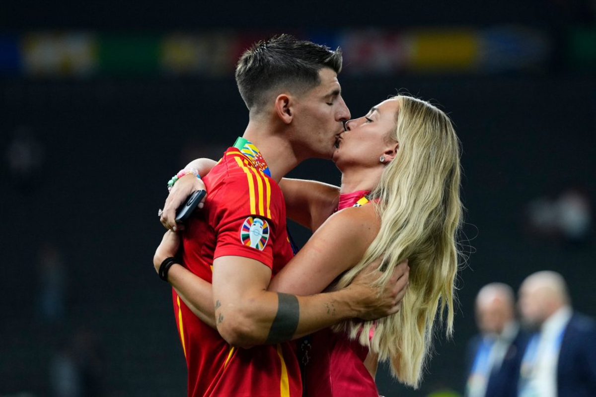 Alvaro Morata e Alice Campello