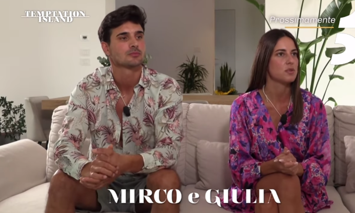 Mirco e Giulia, terza coppia Temptation Island