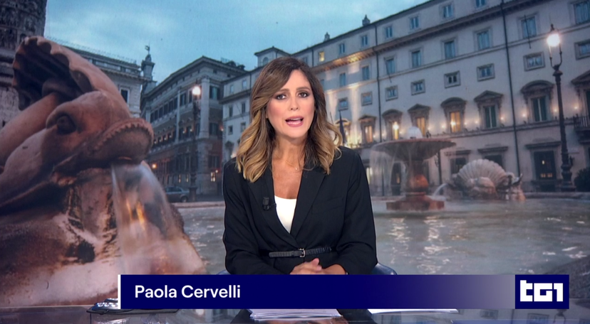 Chi è Paola Cervelli, conduttrice del Tg1 delle 20 incinta: “Dietro la scrivania sono in due” preview