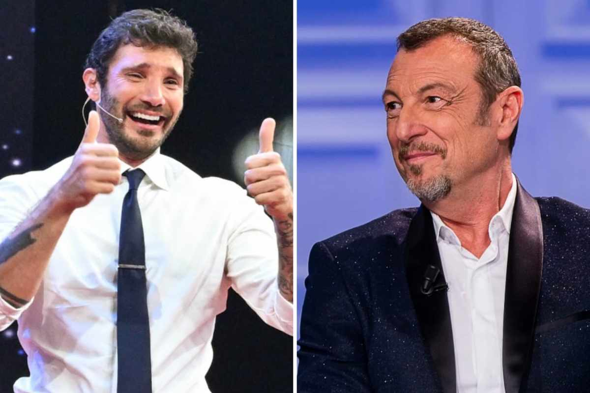 Stefano De Martino e Amadeus