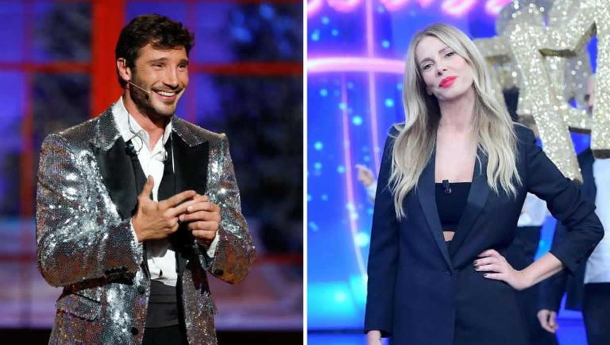 Stefano De Martino e Alessia Marcuzzi: forte imbarazzo dietro le quinte di Tale e Quale Show, il retroscena