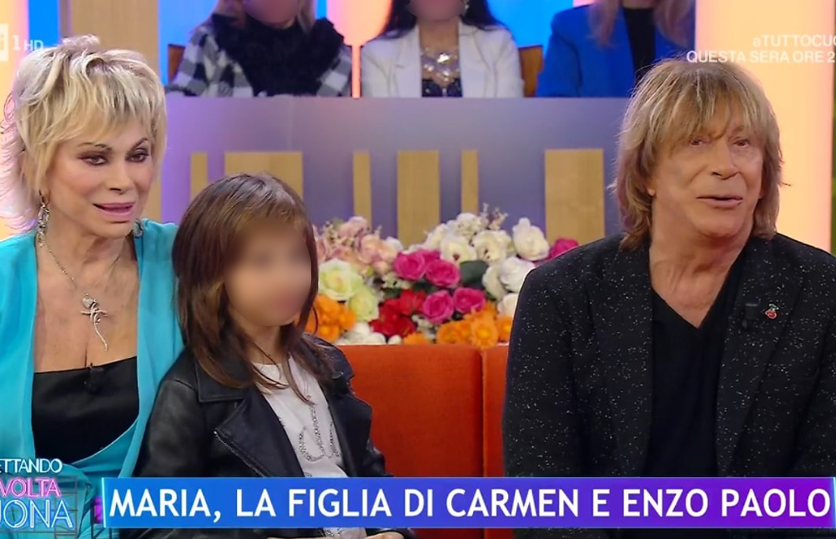 Maria Turchi, figlia di Enzo Paolo e Carmen Russo