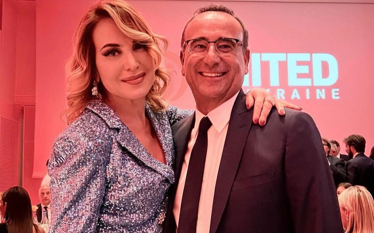 Barbara d'Urso e Carlo Conti