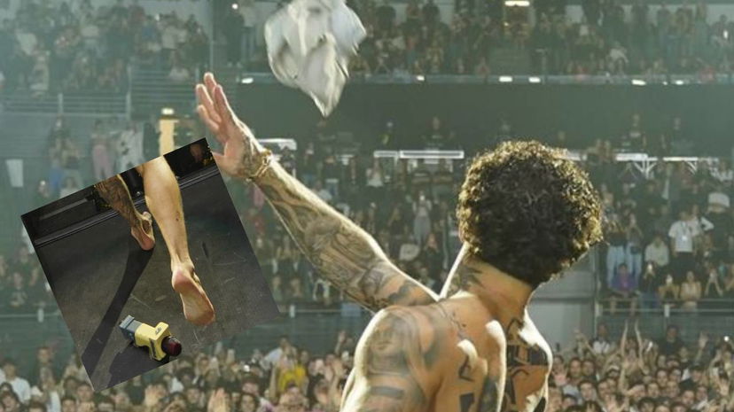 Il calzino di Tony Effe scatena il delirio: la bizzarra storia di Aurora preview