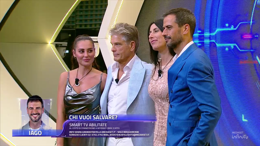 Eliminato Grande Fratello, Iago, Clayton, Amanda e Mariavittoria a rischio, il SONDAGGIO preview