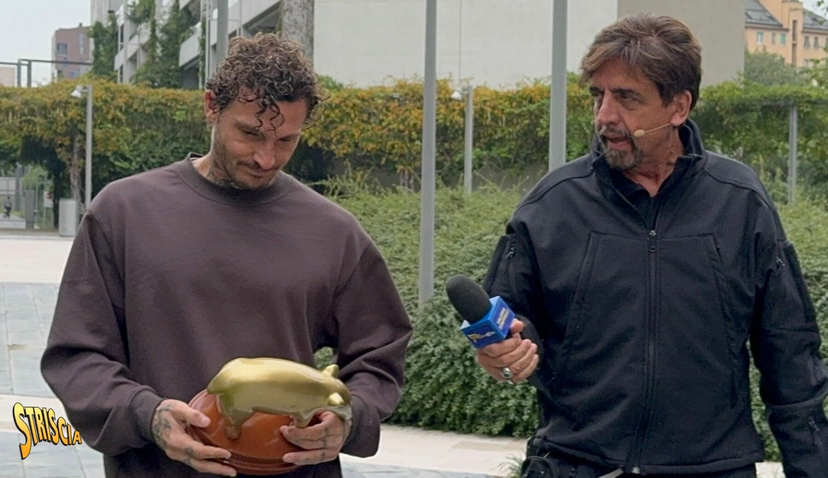 “Fedez ha comprato il tuo silenzio?”, Tapiro a Iovino: Staffelli lo provoca, la sua reazione preview