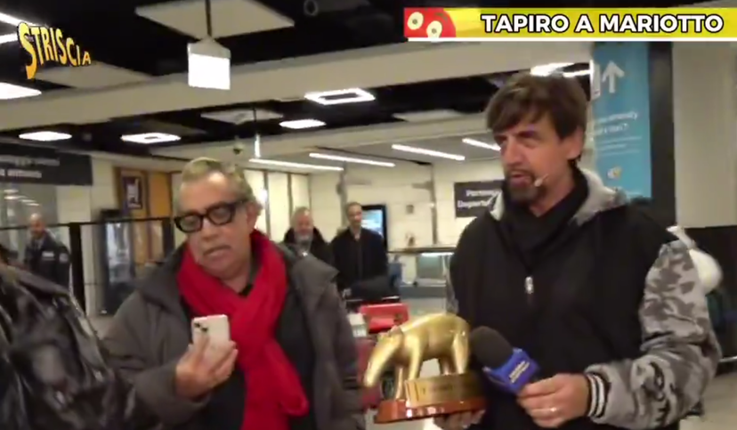 Mariotto replica alla consegna del Tapiro di Striscia: lo ha davvero distrutto? Svelati i rapporti con Milly Carlucci preview