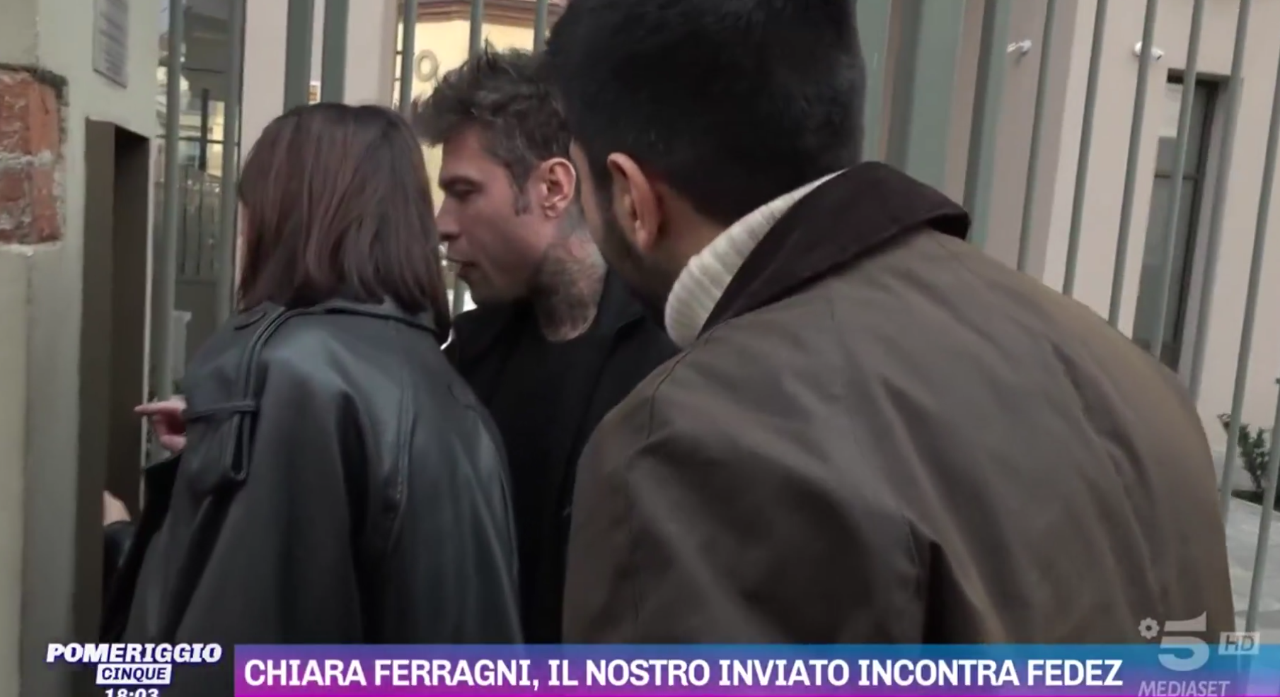 Fedez a Pomeriggio 5