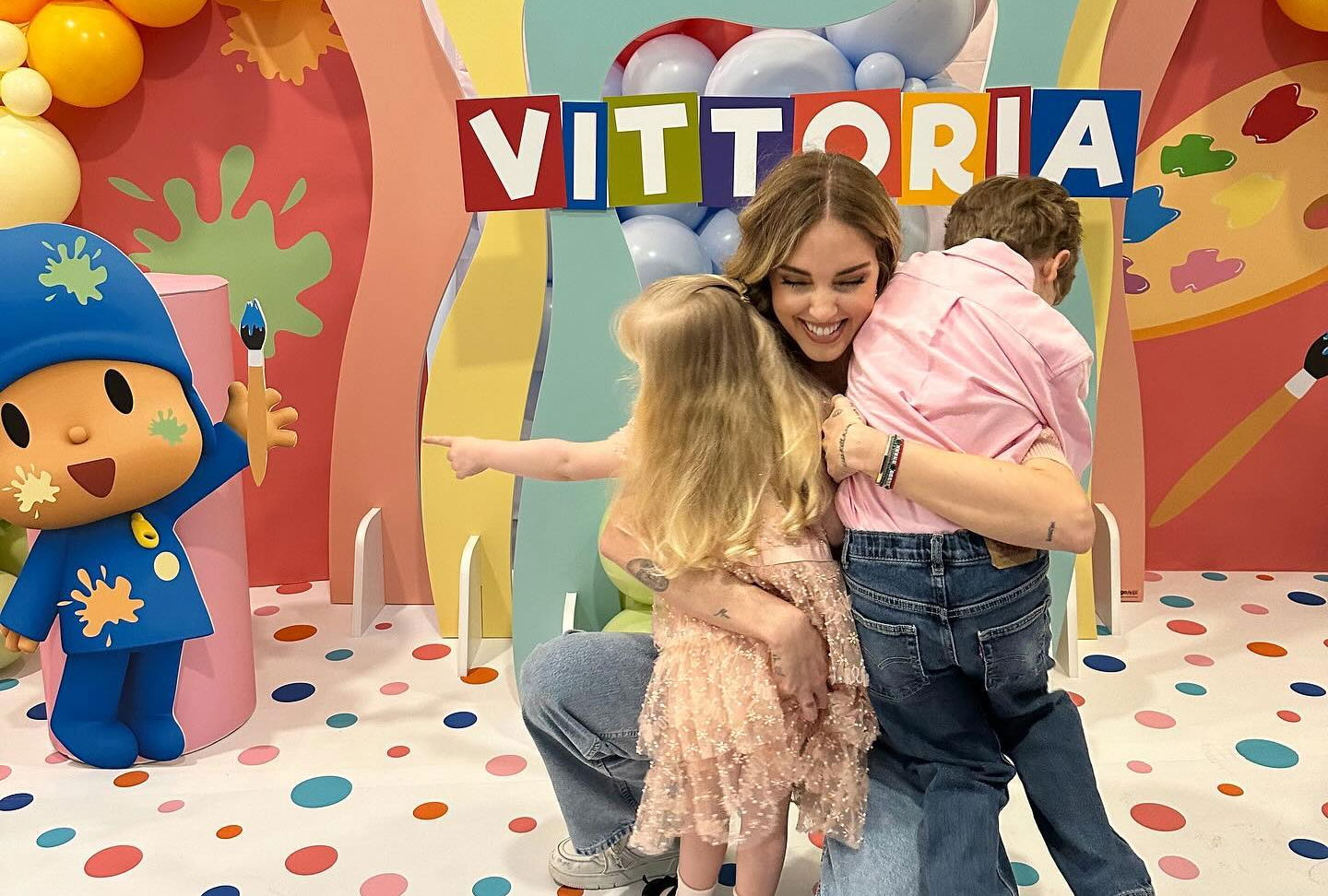 Leone e Vittoria, i figli di Fedez e Chiara Ferragni