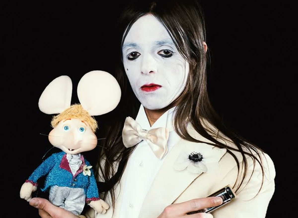 Lucio Corsi e Topo Gigio