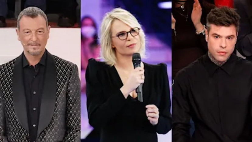 Amadeus e Fedez al Serale di Amici 24: la rivoluzione di Maria De Filippi preview