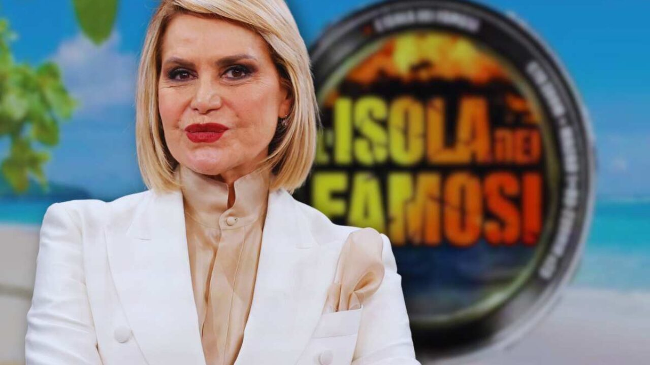 Simona Ventura all'Isola dei Famosi