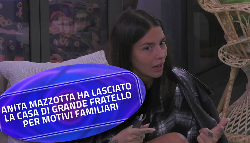 Anita, perchè ha abbandonato il Grande Fratello preview