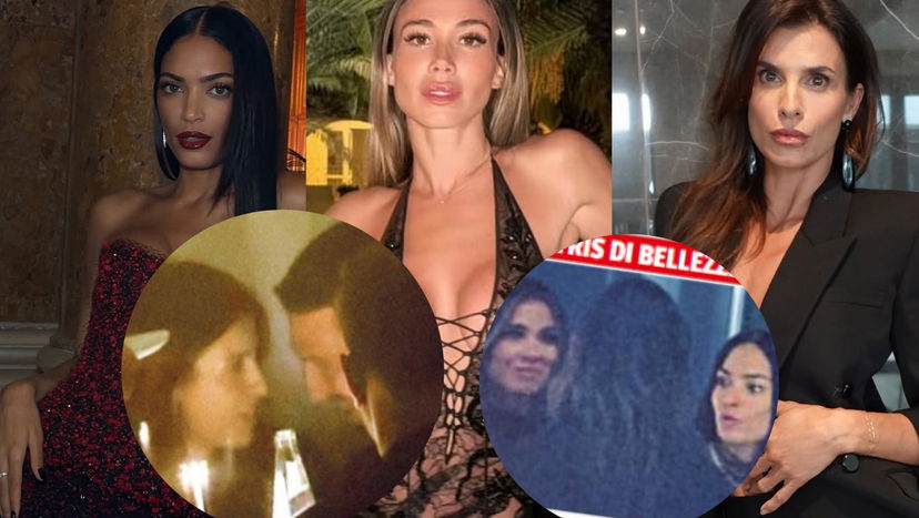 Elodie, Leotta e Canalis: cena “segreta con tende oscuranti” preview