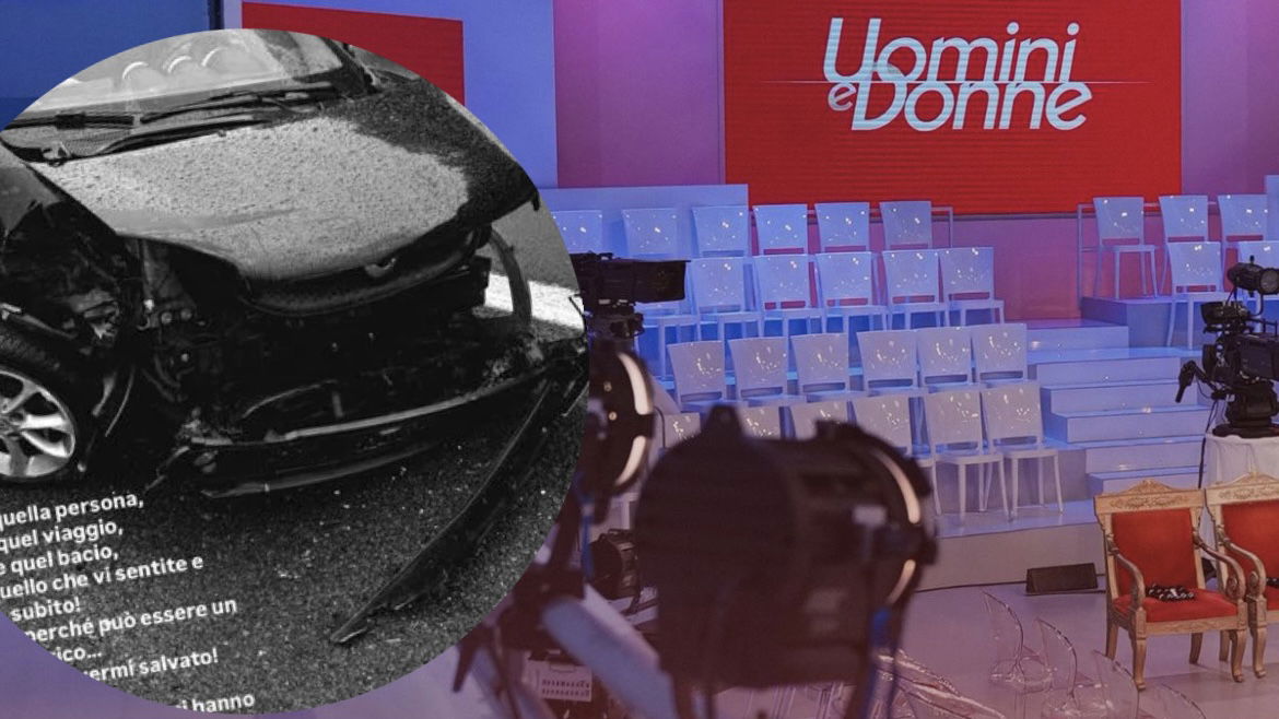 Ex corteggiatore vittima di un grave incidente: come sta