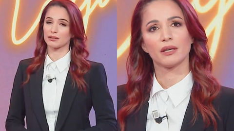 Andrea Delogu torna in diretta e ricorda il fratello Evan – VIDEO preview