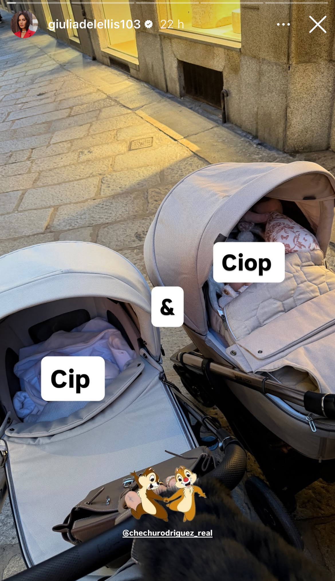 Le figlie di Cecilia e De Lellis per la prima volta insieme (FOTO)